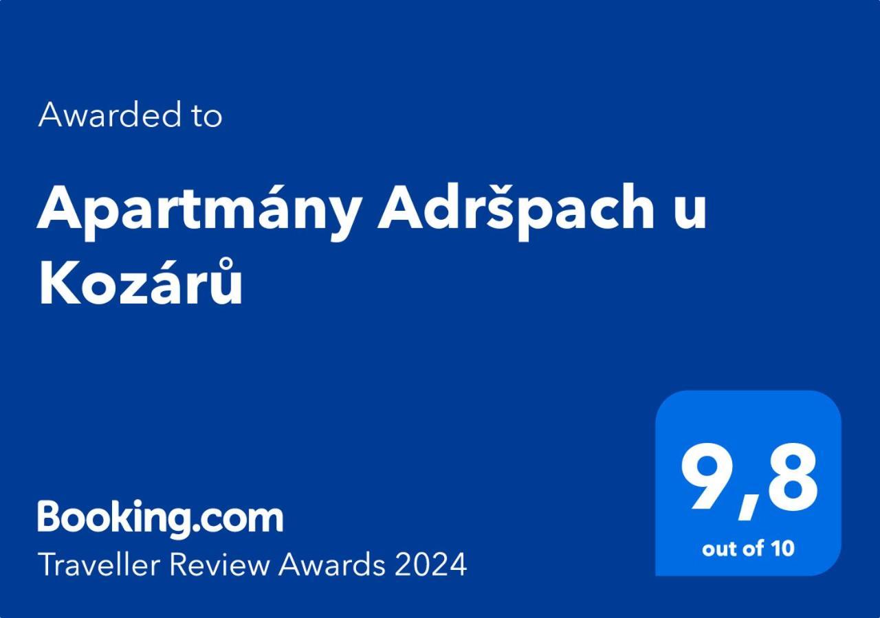Apartmany Adrspach " U Kozaru " Teplice nad Metují Εξωτερικό φωτογραφία